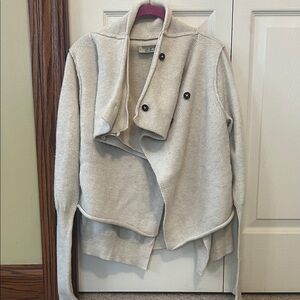 All Saints Cashmere Wrap Cardigan